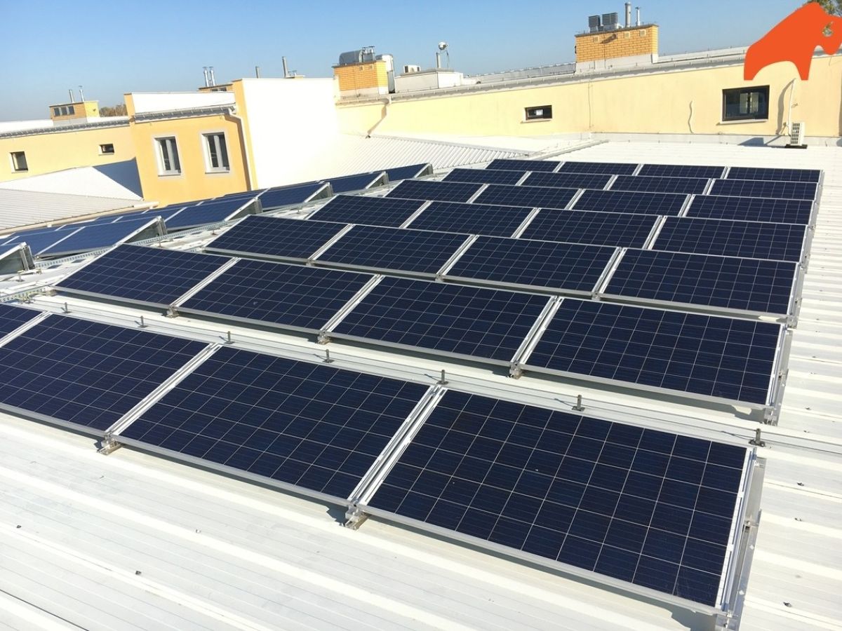 Power of the system: 27,03 kWp, Location: Warszawa (woj. mazowieckie), Project: Bison Energy