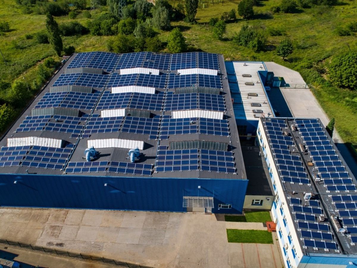 Power of the system: 214,5 kWp, Location: Szczecin (woj. zachodniopomorskie), Project: MTECH