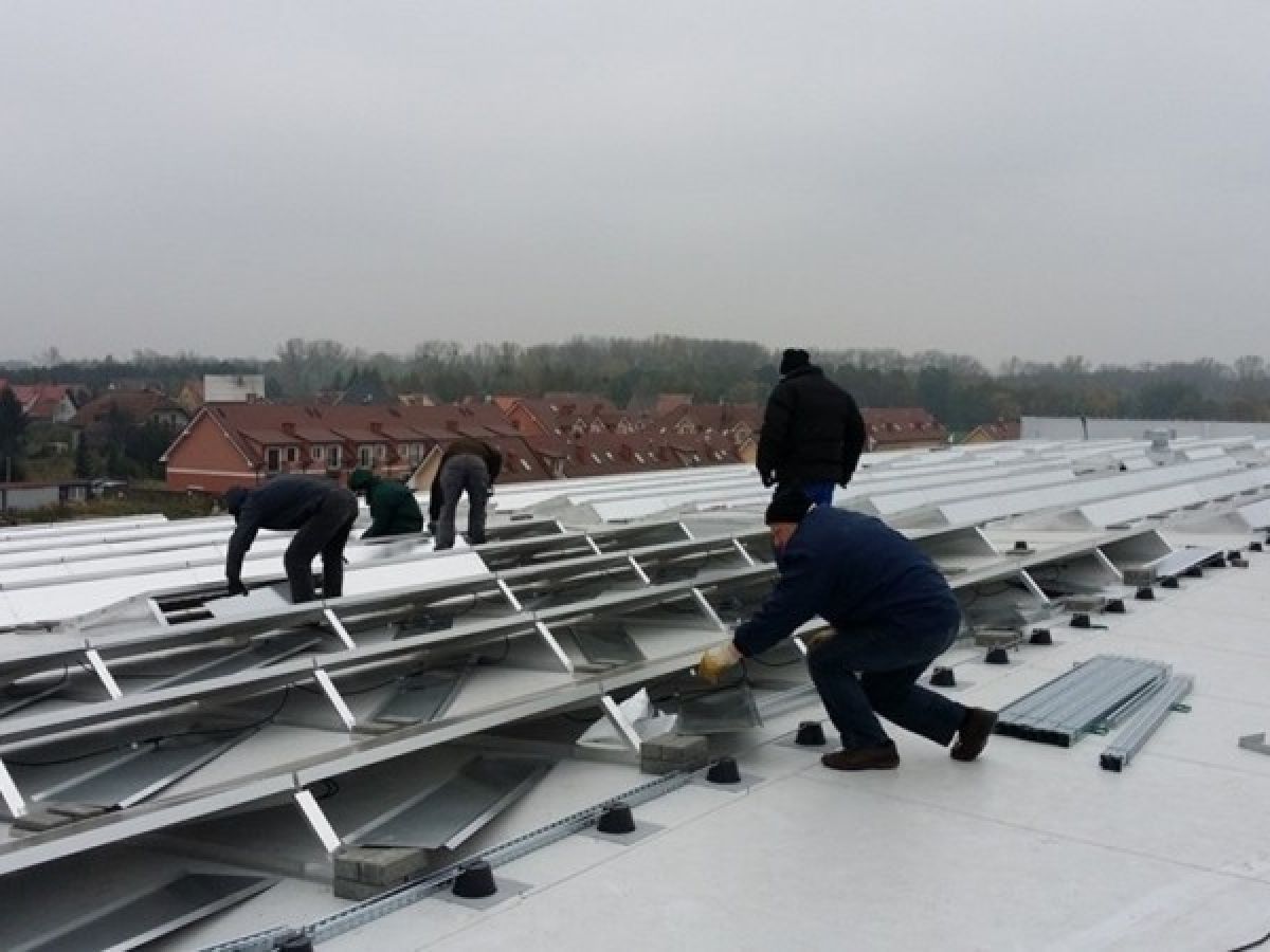 Power of the system: 65,28 kWp, Location: Stargard (woj. zachodniopomorskie), Project: Selfa GE SA