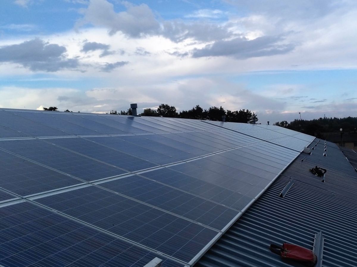 Power of the system: 39,60 kWp, Location: Aleksandrów (woj. łódzkie), Project: Brewa