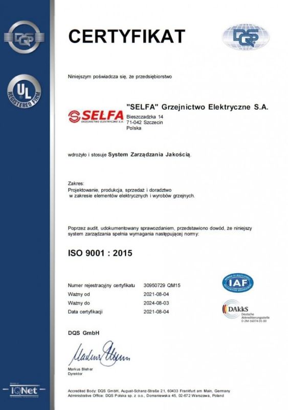 DQS Certificate