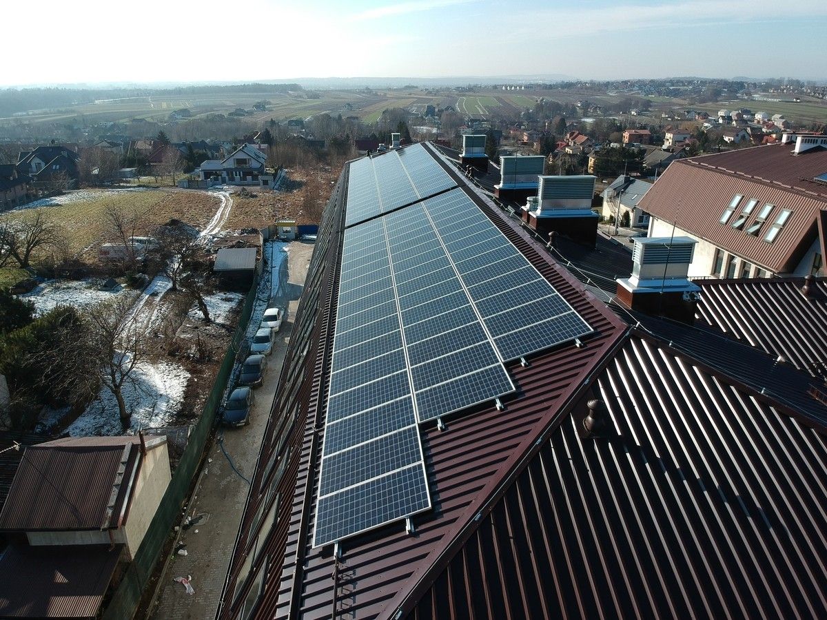 Power of the system: 30,68 kWp, Location: Bibice k. Krakowa (woj. małopolskie), Project: Elektro Masters