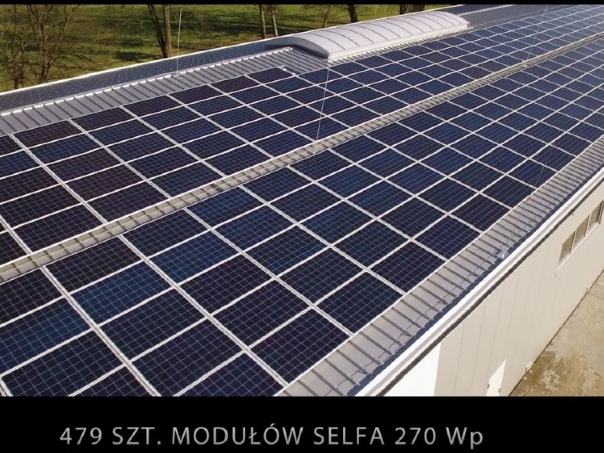 Moc instalacji: 130,0 kWp, Lokalizacja: Nowosielce (woj. podkarpackie), Realizacja: Suntrans
