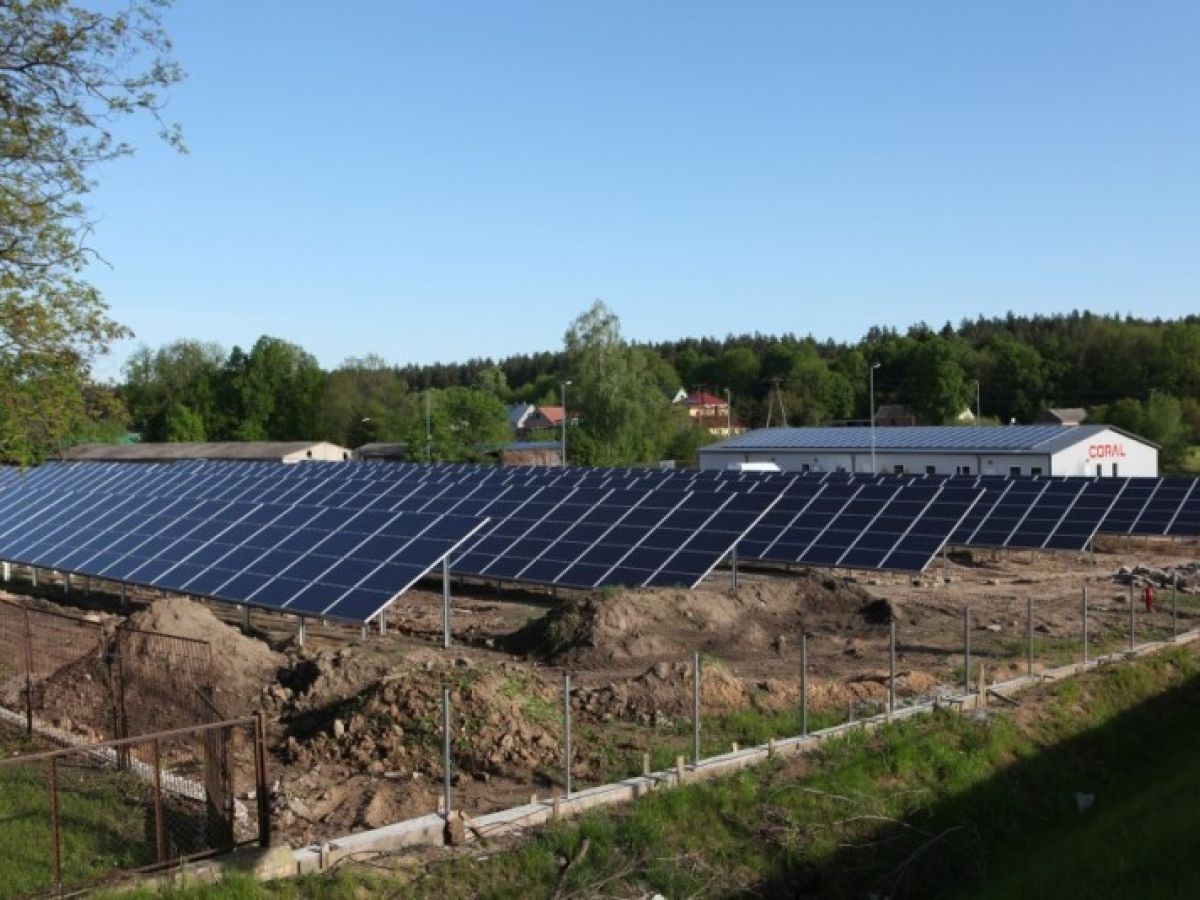 Moc instalacji: 300 kWp, Lokalizacja: Choroszcz (woj. podlaskie), Realizacja: CORAL