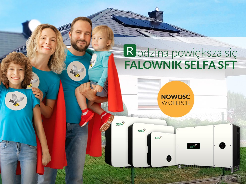 Rodzina powiększa się Falownik Selfa SFT